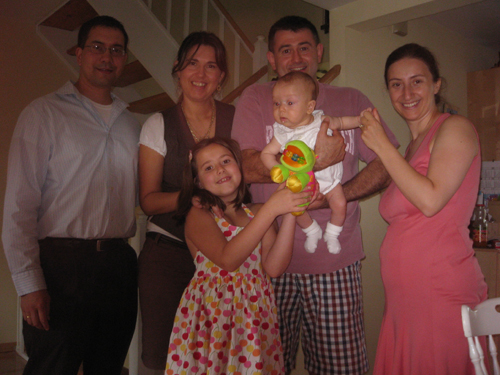 Jason with Godparents
