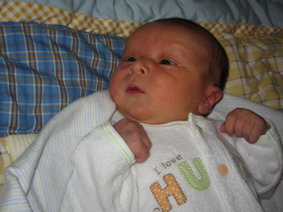 Jason One Month Old